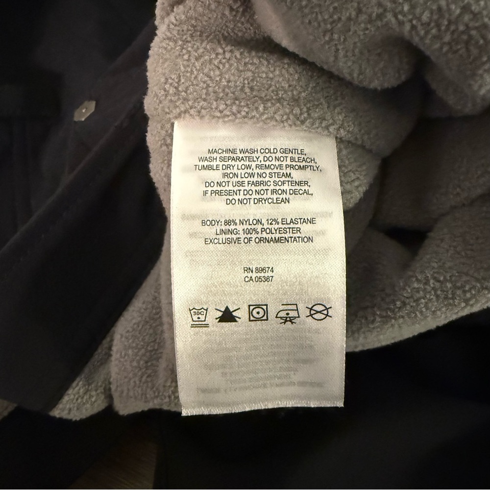 NWT Mountain Hardwear Yumalino Fleece Lined Pants Size 40 Men UPF 50 - Picture 9 of 10